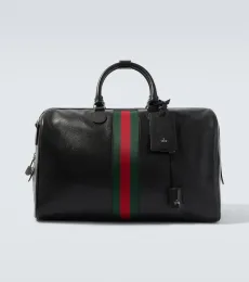 Sac de voyage Web Trademark Medium en cuir