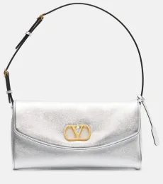 Sac DeVin Small en cuir métallisé Sac DeVin Small en cuir métallisé