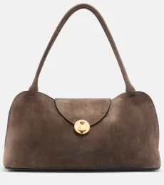 Sac porté épaule Vivian en daim Sac porté épaule Vivian en daim