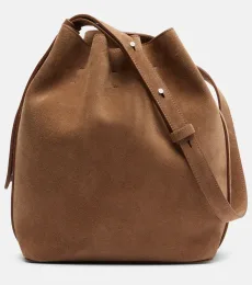 Sac seau Marin Medium en daim Sac seau Marin Medium en daim