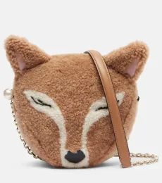 Sac Soft Fox Mini en shearling