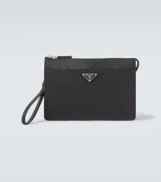 Saffiano leather pouch Saffiano leather pouch