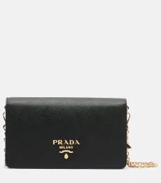 Saffiano Mini leather shoulder bag Saffiano Mini leather shoulder bag