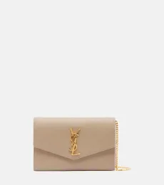 Saint Laurent Uptown leather wallet on chain Saint Laurent Uptown leather wallet on chain