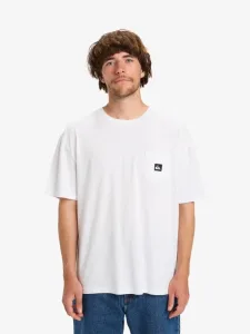 Salt Water Pocket - Men White Short Sleeve T-Shirt Salt Water Pocket - Men White Short Sleeve T-Shirt