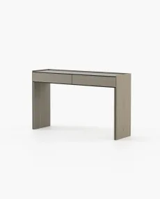 SAMOS Console Table Aged Oak Veneer Matte SAMOS Console Table Aged Oak Veneer Matte