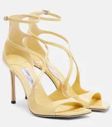 Sandales Azia en cuir verni
