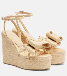 Sandales compensées Le Cadeau en raphia Sandales compensées Le Cadeau en raphia