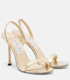 Sandales slingback Jenn en cuir Sandales slingback Jenn en cuir