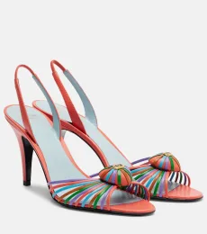 Sandales slingback Royal 85 en cuir Sandales slingback Royal 85 en cuir