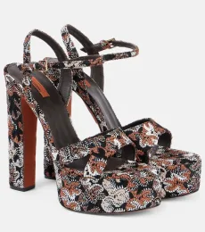 Sandalias Angela Raschel de lamé