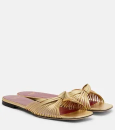 Sandalias Annet de piel metalizada Sandalias Annet de piel metalizada