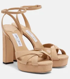 Sandalias con plataforma Kove de ante Sandalias con plataforma Kove de ante