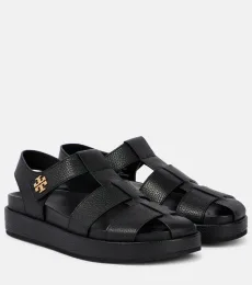 Sandalias de pescador Double T de piel Sandalias de pescador Double T de piel