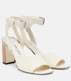 Sandalias Rori de piel trenzada