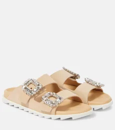 Sandalias Slidy Viv' de ante Sandalias Slidy Viv' de ante