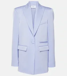 Satin crêpe blazer Satin crêpe blazer