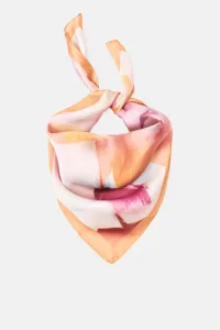 Satin Floral Scarf Satin Floral Scarf