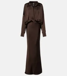 Satin gown Satin gown