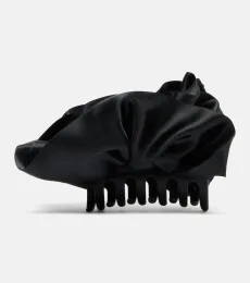 Satin hair clip