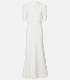 Satin midi dress Satin midi dress