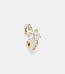 Saturn 18kt gold ear cuff with diamonds Saturn 18kt gold ear cuff with diamonds