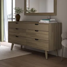 Saunders Chest of Drawers - Neutral Wood Saunders Chest of Drawers - Neutral Wood