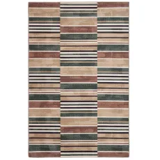 Savanna Stripe Natural Eco-Washable Rug