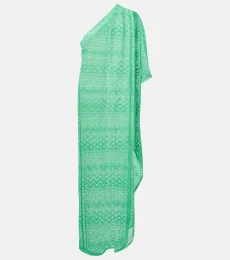 Savannah one-shoulder beach cover-up Savannah one-shoulder beach cover-up
