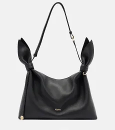 Scarf Medium leather shoulder bag Scarf Medium leather shoulder bag