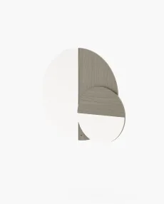 SCILLY Mirror Aged Oak Veneer Matte