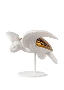Sea turtle I (white - copper) White Copper
