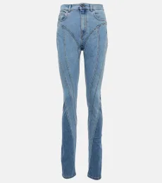 Seam-detail high-rise skinny jeans Seam-detail high-rise skinny jeans