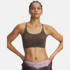 Seamless Cotton Low Women's Sports Bra Peppercorn Kona Brown M Seamless Cotton Low Women's Sports Bra Peppercorn Kona Brown M