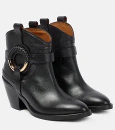 See By Chloà Hana leather cowboy boots See By Chloà Hana leather cowboy boots