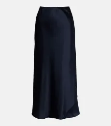 Sense Of Shine silk-blend satin slip skirt Sense Of Shine silk-blend satin slip skirt