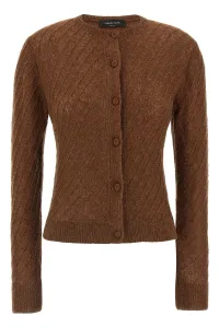 Sequin Crochet Cardigan