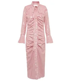 Sequined shirt dress Sequined shirt dress