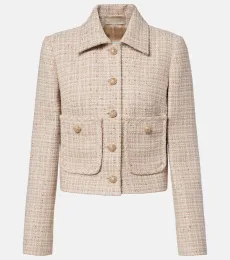 Sequined tweed jacket Sequined tweed jacket
