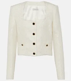 Sequined tweed jacket Sequined tweed jacket