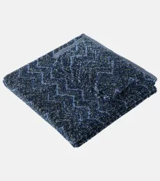 Set de 2 serviettes Azul en coton