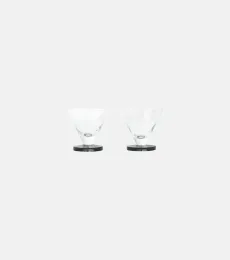 Set de 2 verres à Martini Puck