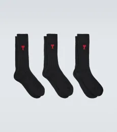 Set de 3 paires de chaussettes en coton mélangé Set de 3 paires de chaussettes en coton mélangé