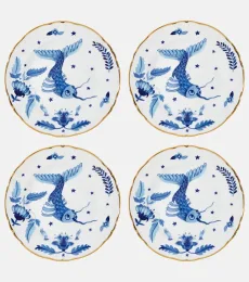 Set de 4 assiettes à dessert Marino Blue