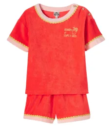 Set Livia de camiseta y shorts de rizo de algodón Set Livia de camiseta y shorts de rizo de algodón