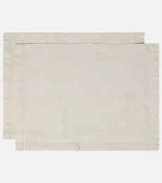 Set of 2 linen placemats Set of 2 linen placemats