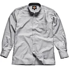 SH64200 SV 16 Size 40 "Oxford" Long Sleeved Shirt - Silver Grey SH64200 SV 16 Size 40 "Oxford" Long Sleeved Shirt - Silver Grey