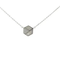 Shape Silver Necklace Shape Silver Necklace