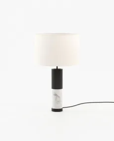 SHARON Table & Desk Lamp Carrara Marble