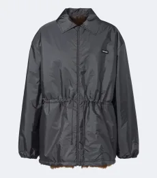 Shearling-lined blouson jacket Shearling-lined blouson jacket